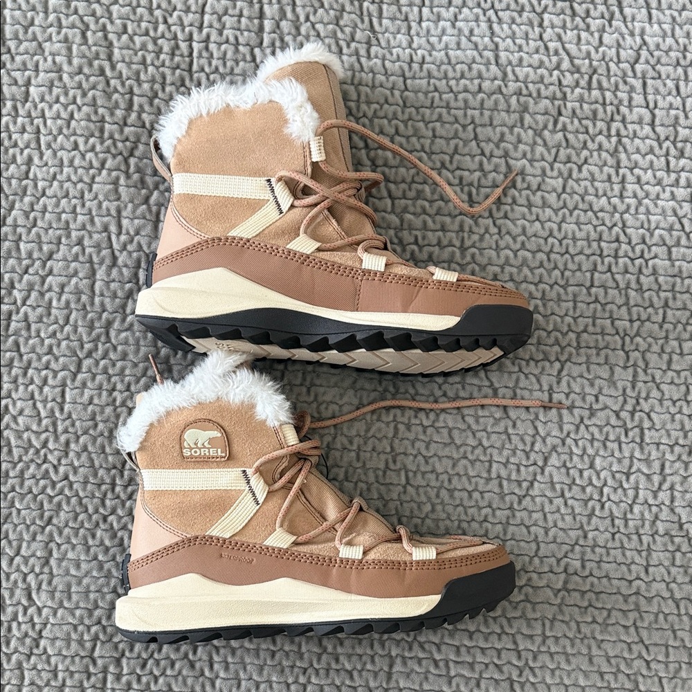 New ✨ SOREL ONA RMX Glacy Canoe|Sea Salt Waterproof cold Weather Boots
